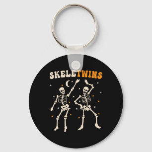 Chaveiro Skeletwins Twins Correspondendo à dança Engraçada