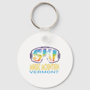 Chaveiro Ski Magic Mountain Vermont Férias de Esqui