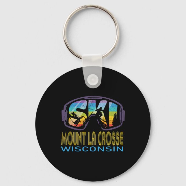 Chaveiro Ski Mount La Crosse Wisconsin Skiing Vacation  (Frente)