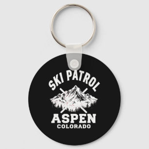 Chaveiro Ski Patrol Aspen Colorado Skiing E Snowboard