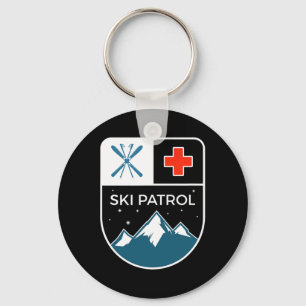 Chaveiro Ski Patrol Winter Slopes Skining Snowboard