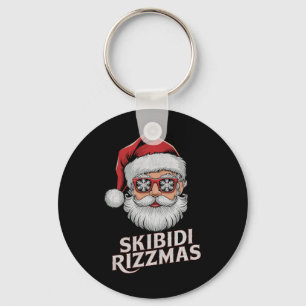 Chaveiro Skibidi Rizzmas Natal Santa Feliz Claus Rizz M