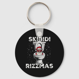 Chaveiro Skibidi Rizzmas Papais noeis Engraçados Elefantes