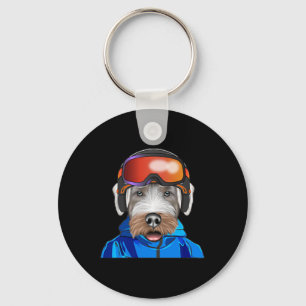 Chaveiro Skier Sealyham Terrier Snowboard Pocket
