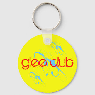 Chaveiro SKO "CLUB GLEE" Corda de Chave Personalizada Amare