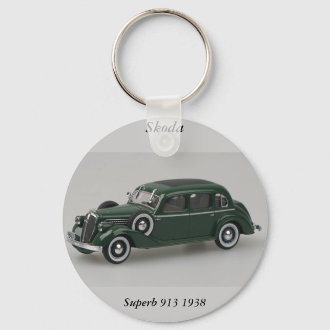 Chaveiro Skoda Superb 913 1938 (Frente)