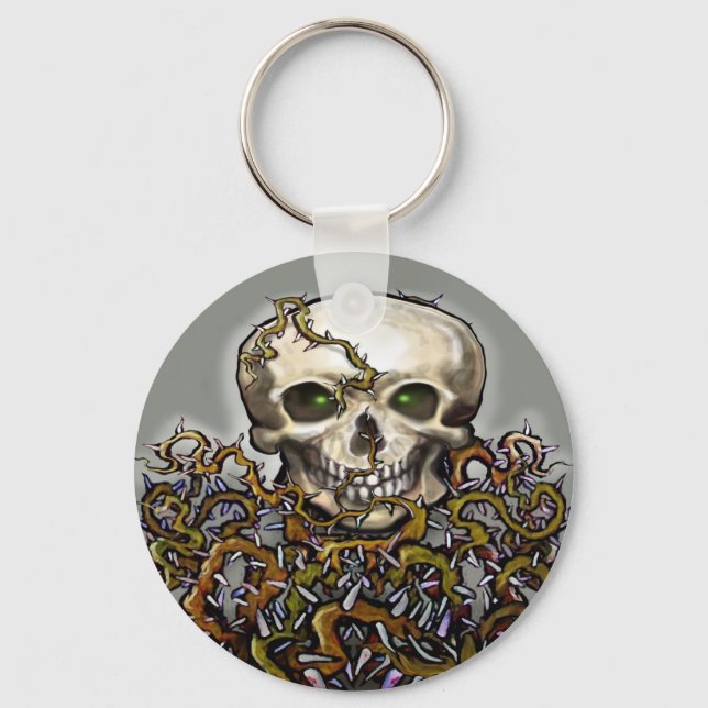 Chaveiro Skull-n-Thorns (Frente)