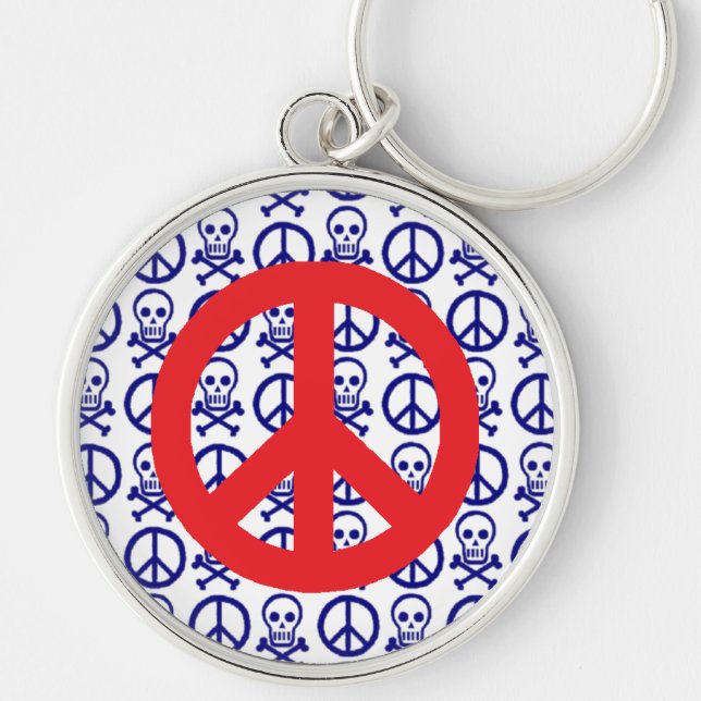 Chaveiro Skulls Peace (Frente)
