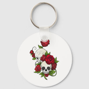Chaveiro Skulls Rosa Día de Muertos