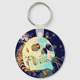 Chaveiro skullz. hi-fi.