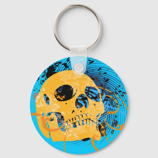Chaveiro skullz. hi-fi. (Frente)