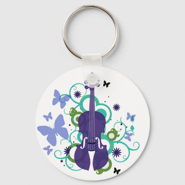 Chaveiro Sky Violin Design (Frente)