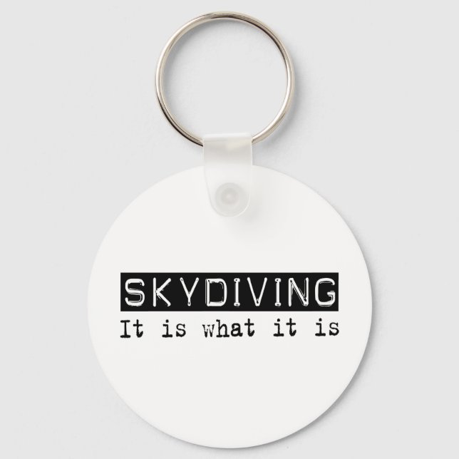 Chaveiro Skydiving É (Frente)