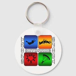 Chaveiro Skydiving espectacular