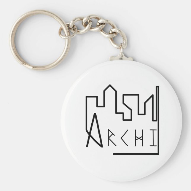 Chaveiro Skyline architecture (Frente)