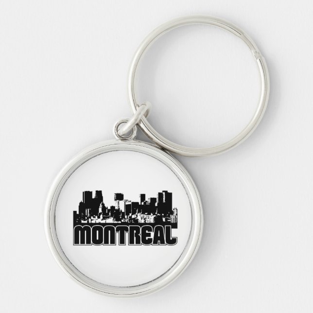 Chaveiro Skyline de Montreal (Frente)