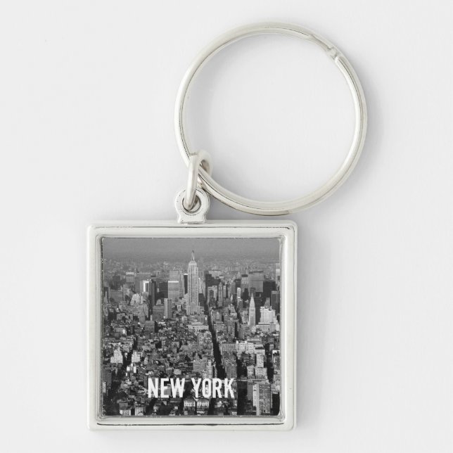 Chaveiro Skyline Nova Iorque USA 1987 (Frente)