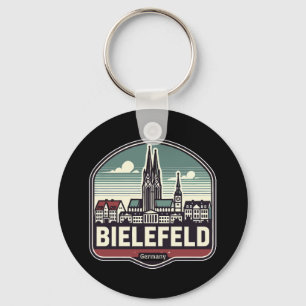 Chaveiro Skyline Retro Bielefeld