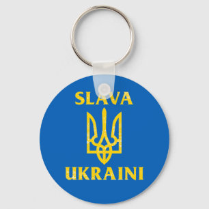 Chaveiro Slava Ukraini slava ukrayini Ukraine flag
