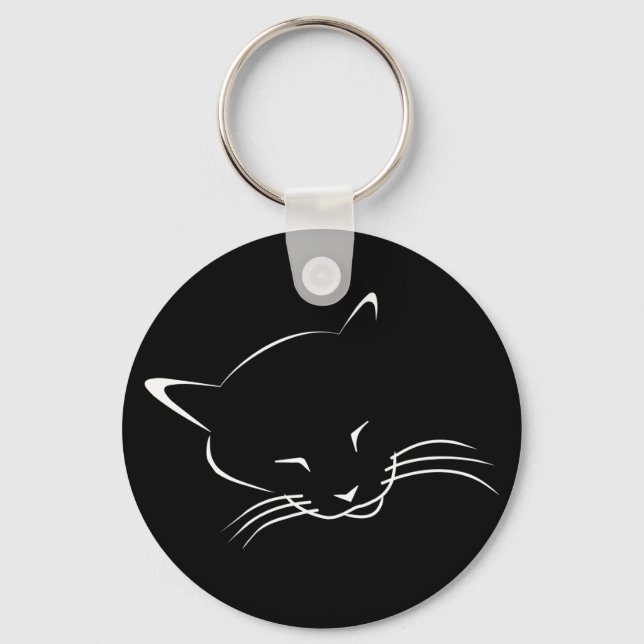 Chaveiro Sleeping cat (Frente)
