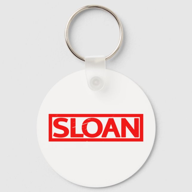 Chaveiro Sloan Stamp (Frente)