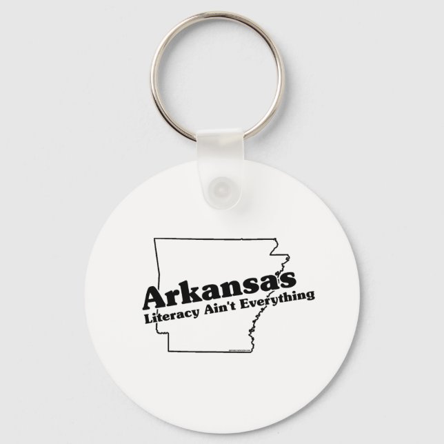 Chaveiro Slogan do Estado do Arkansas (Frente)