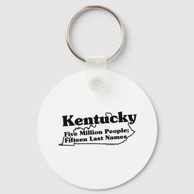 Chaveiro Slogan do Estado do Kentucky (Frente)