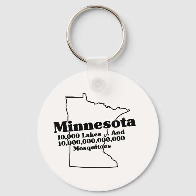 Chaveiro Slogan do Estado do Minnesota (Frente)