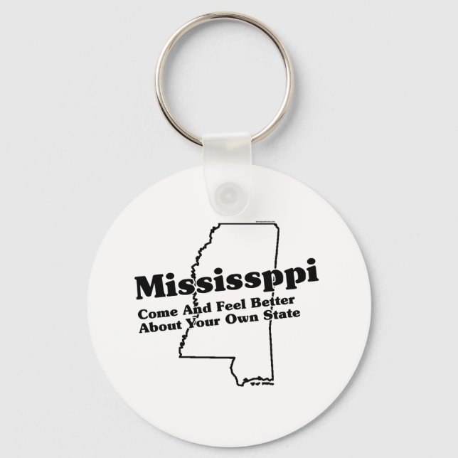 Chaveiro Slogan do Estado do Mississippi (Frente)