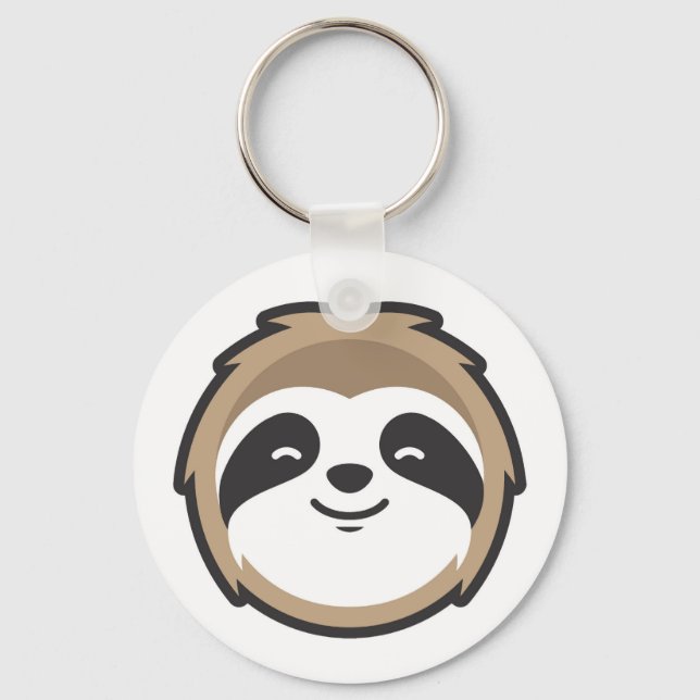 Chaveiro Sloth Mascot (Frente)