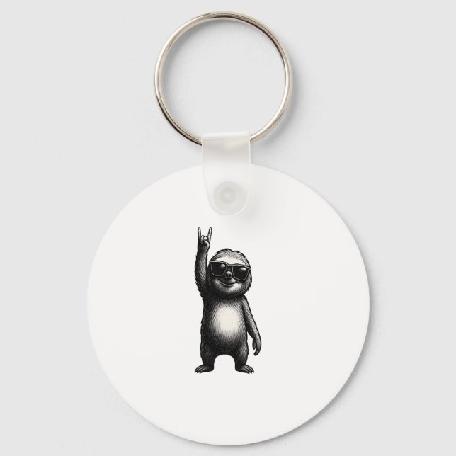 Chaveiro Sloth Rocking Dance (Frente)