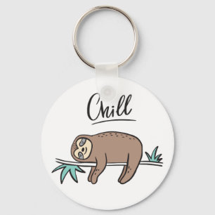 Chaveiro Sloth Says Chill