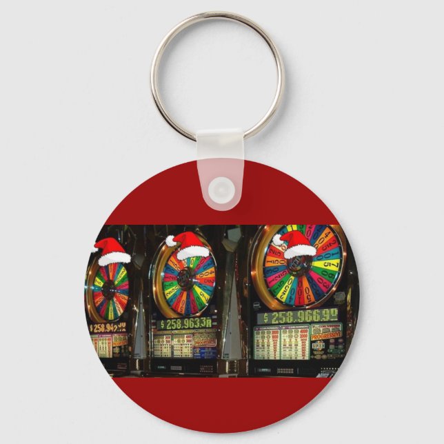 Chaveiro Slots de Natal de Las Vegas (Frente)