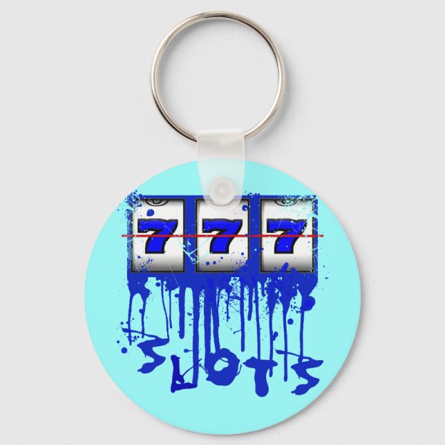CHAVEIRO SLOTS DE PINTURA DE SECAGEM AZUL (Frente)