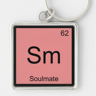 Chaveiro Sm - Camisa Soulmate Símbolo de Elemento Químico E