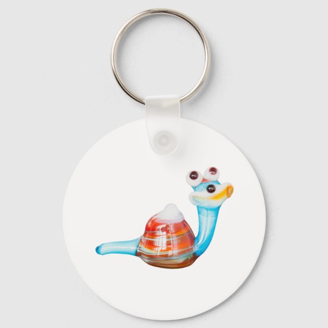 CHAVEIRO SMILE GLASS SNAIL (Frente)