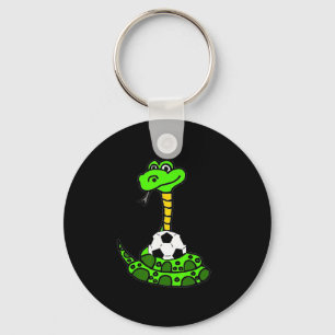 Chaveiro Smileteesfunnya Cobra Python Verde Engraçada E Fut