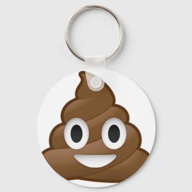 Chaveiro Smiling Poop Emoji (Frente)
