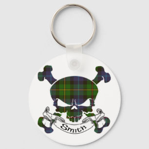 Chaveiro Smith Tartan Skull
