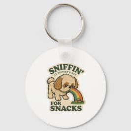 Chaveiro Snacks Sniffer Shih Tzu Dia de São Patrício