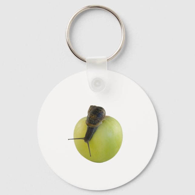 Chaveiro Snail and apple (Frente)