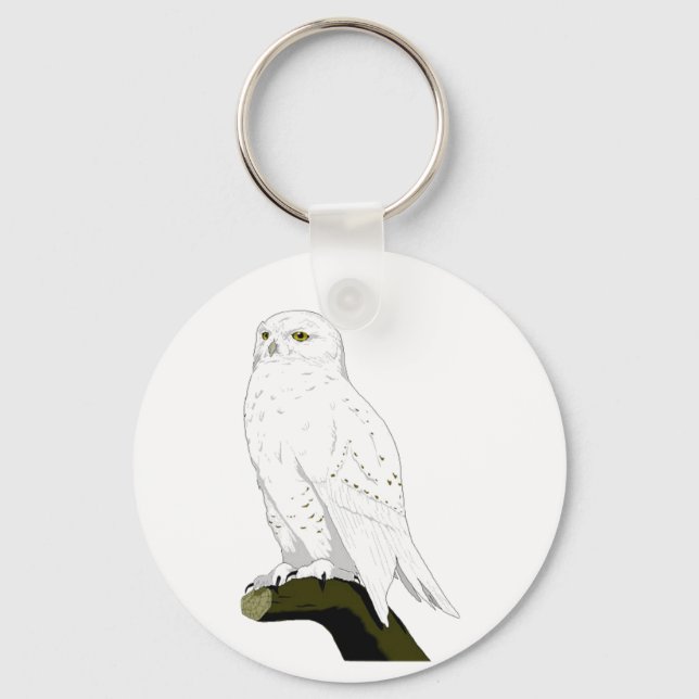 Chaveiro Snow Owl (Frente)
