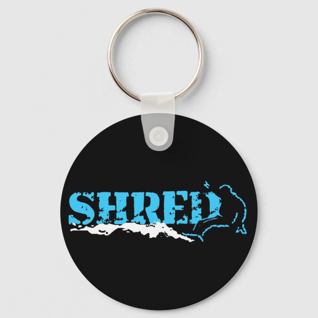 Chaveiro snowboard. (Frente)