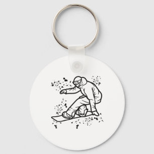 Chaveiro Snowboard Colorida Snowboard &#;
