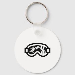 Chaveiro Snowboard Goggles Mountain Snowboard