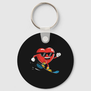 Chaveiro Snowboard Heart Snowboard Boys G