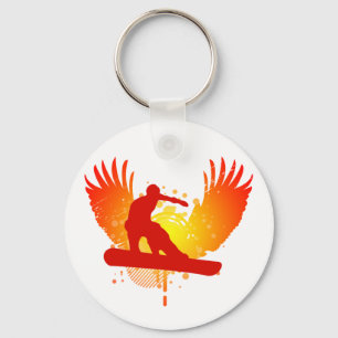 Chaveiro snowboard. hi-fi. v.1
