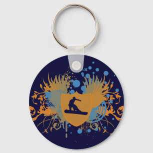 Chaveiro snowboard. hi-fi. v.3