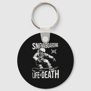 Chaveiro Snowboard Skeleton Snowboard - Sn para esportes de