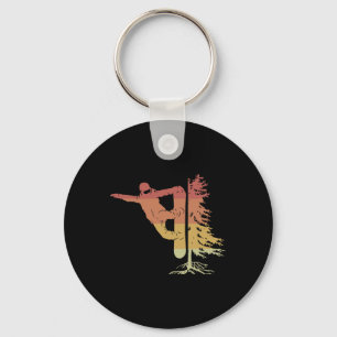 Chaveiro Snowboard Snowboard Com Tree Off Pistola